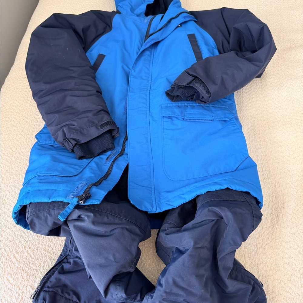 Blue Snow suit - Jacket and Pants Set